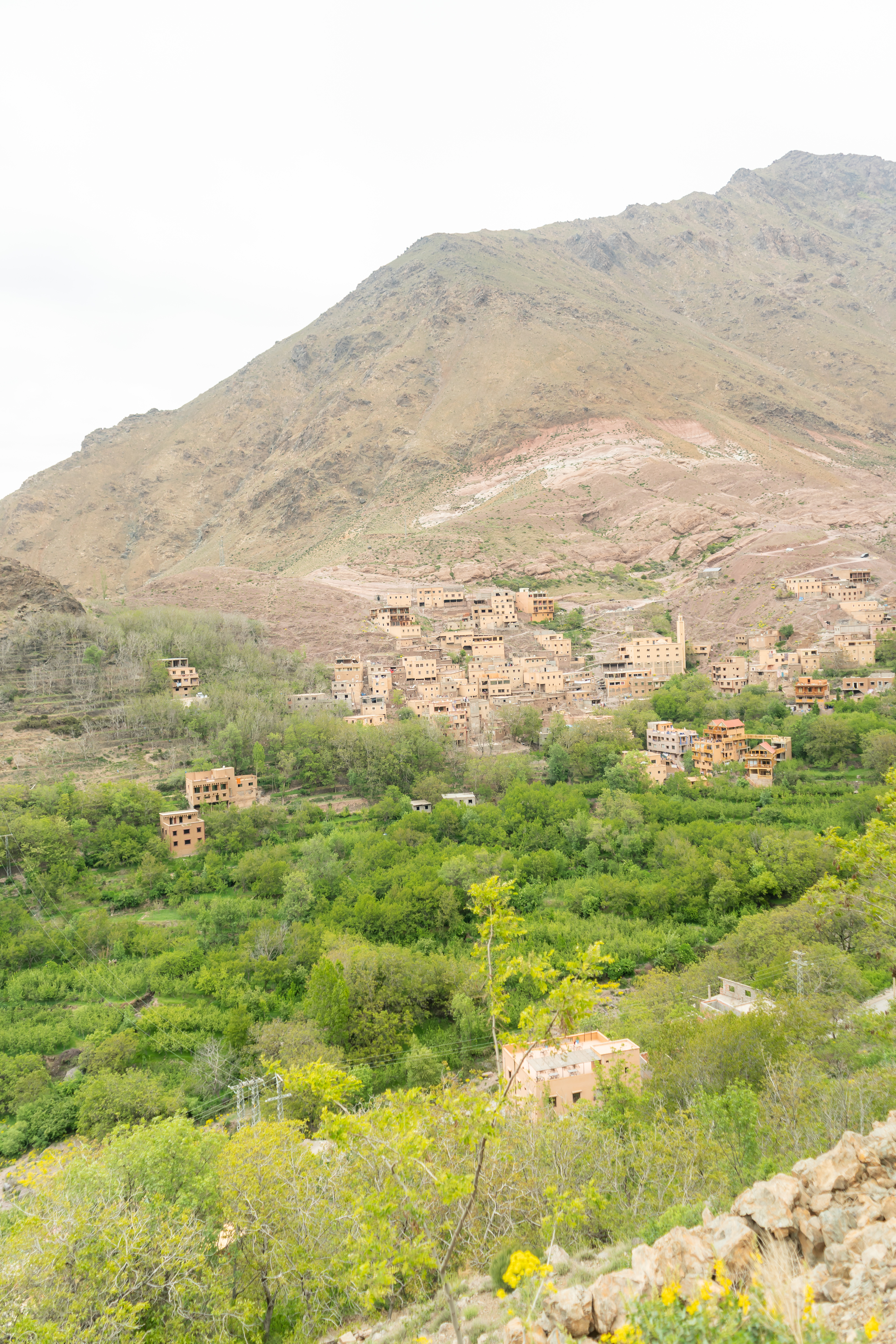 Private courtyards at Villa des orangers, Morocco